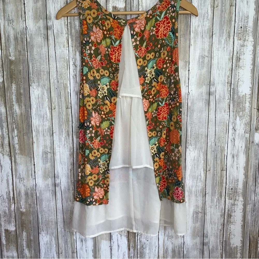 Matilda Jane Open Orchard The Adventure Begins Floral Blouse - Picture 5 of 7